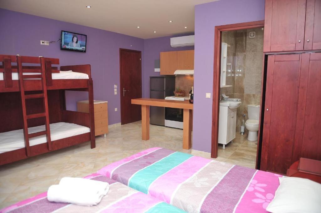 Kerkyra Beach Hotel & Apartments Benitses  Dış mekan fotoğraf